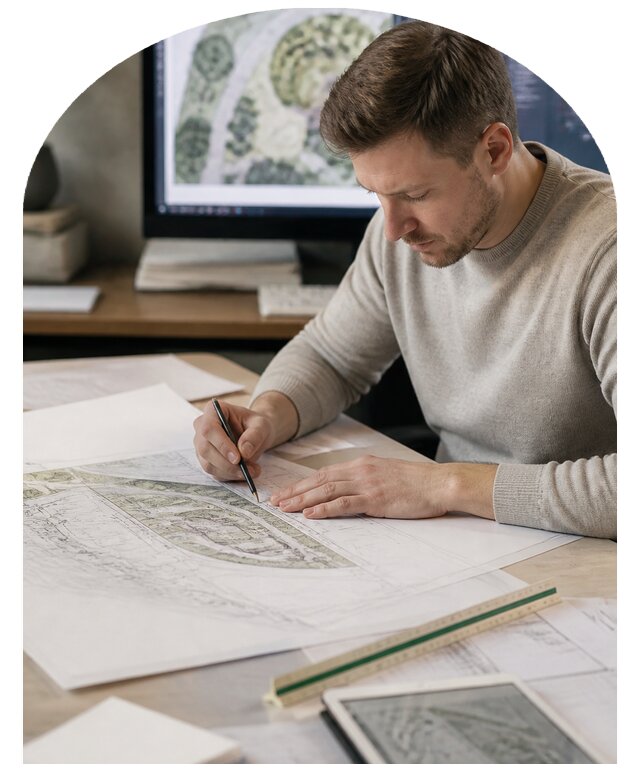 Рабочий проект благоустройства земельного участка в Ангарске